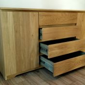 Comoda TV cu 2 uşi şi  3 sertare S Pro 002