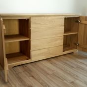 Comoda TV cu 2 uşi şi  3 sertare S Pro 002