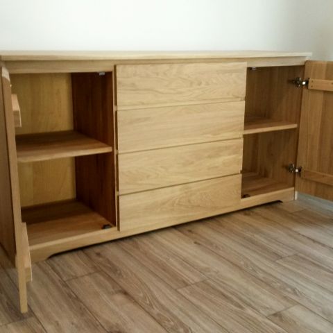 Comoda TV cu 2 uşi şi  3 sertare S Pro 002