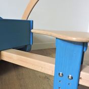 Antemergător din lemn şi  maşină fără pedale 2 în 1