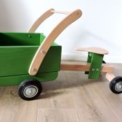 Antemergător din lemn şi  maşină fără pedale 2 în 1
