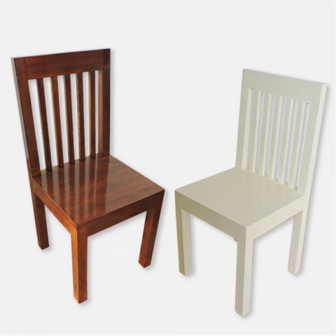 Scaun din lemn cu spătar