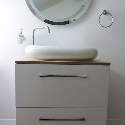 Mască chiuvetă cu sertare S Pro 001